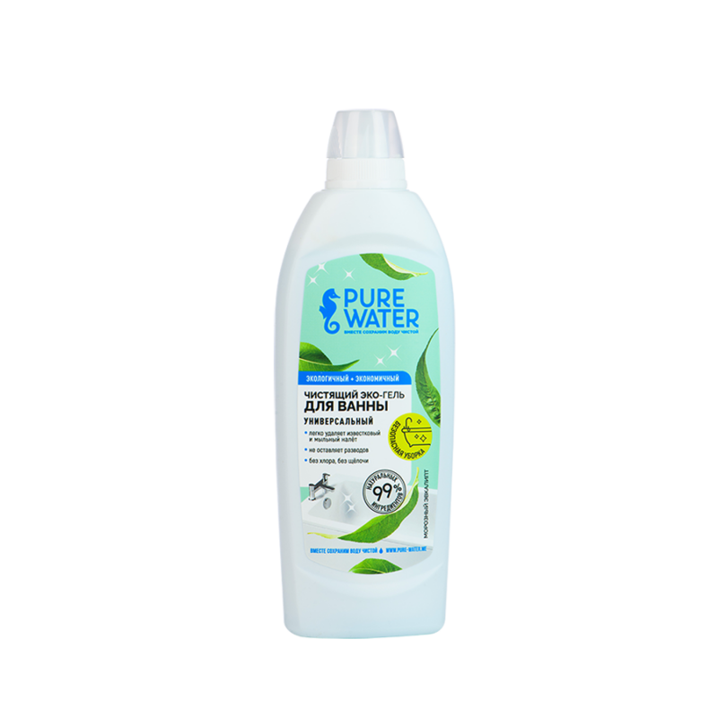 Гель для ванны "Морозный эвкалипт" Pure Water