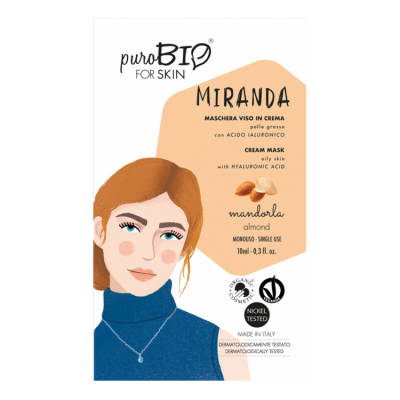 Крем-маска для жирной кожи лица PuroBio